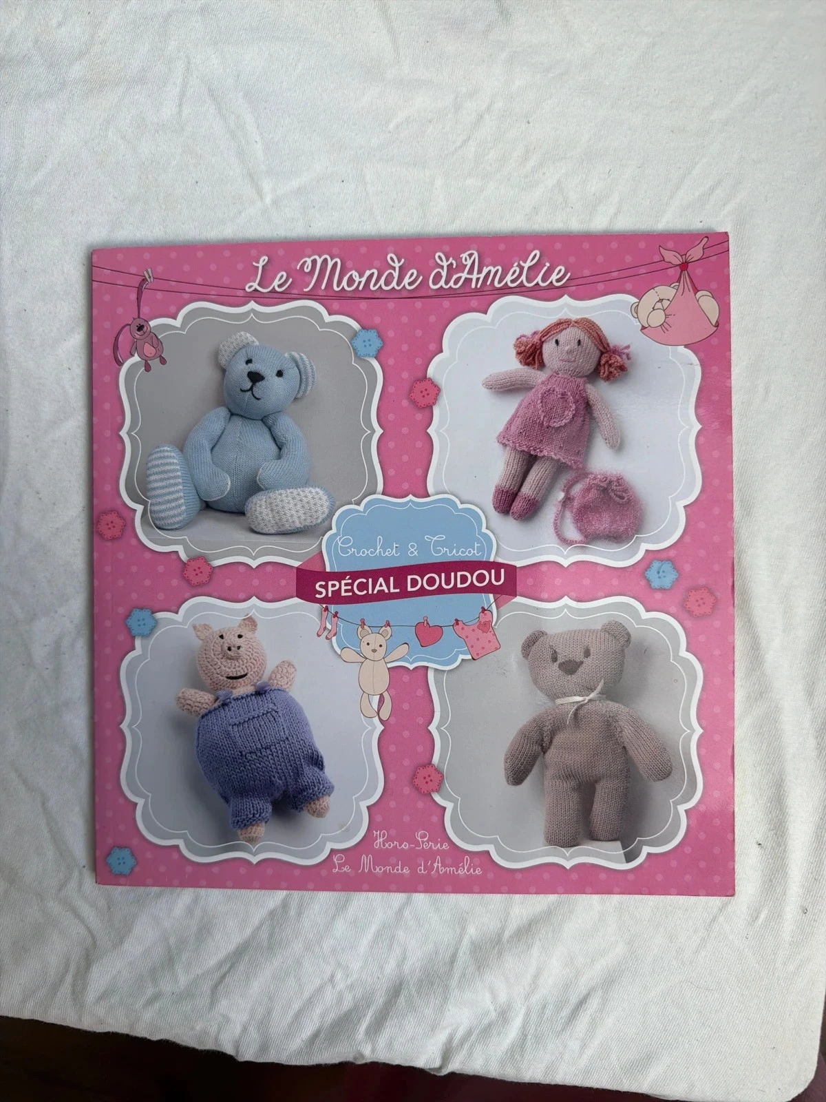 Crochet et tricot, spécial, doudou